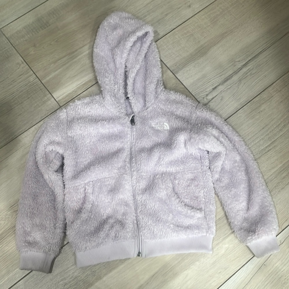 Northface Kids Fleece Jacket Purple Size 6.